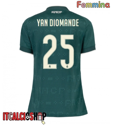 Real Madrid Yan Diomande #25 Seconda Maglia Femmina 2026-27 Manica Corta Real Madrid Yan Diomande #25 Seconda Maglia Femmina 2026-27 Manica Corta
